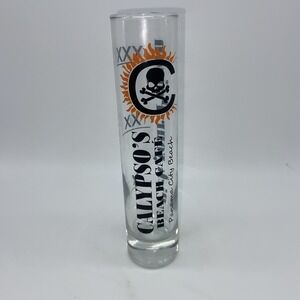Name Your Poison‎ Calypso's PCB, FL Triple Shooter Clear Shot Glass EUC